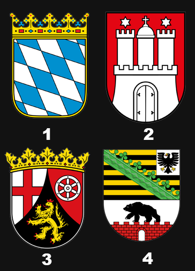 Welches Wappen gehört zum Bundesland Sachsen-Anhalt?