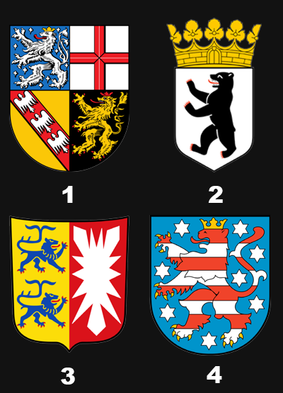 Welches Wappen gehört zum Bundesland Schleswig-Holstein?