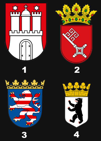 Welches Wappen gehört zum Bundesland Berlin?