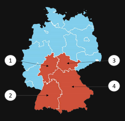 Welches Bundesland ist Bayern?