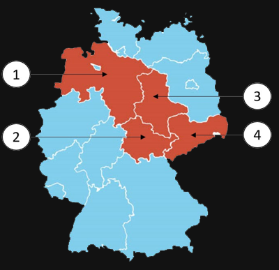 Welches Bundesland ist Niedersachsen?