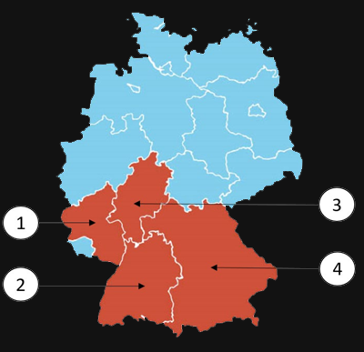 Welches Bundesland ist Baden-Württemberg?